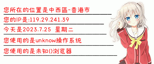 WordPress侧栏访客IP签名欢迎图小工具制作教程