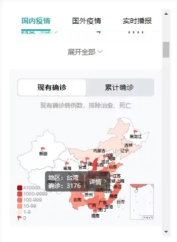 免插件实现WordPress网站侧栏实时疫情图（2022更新版）