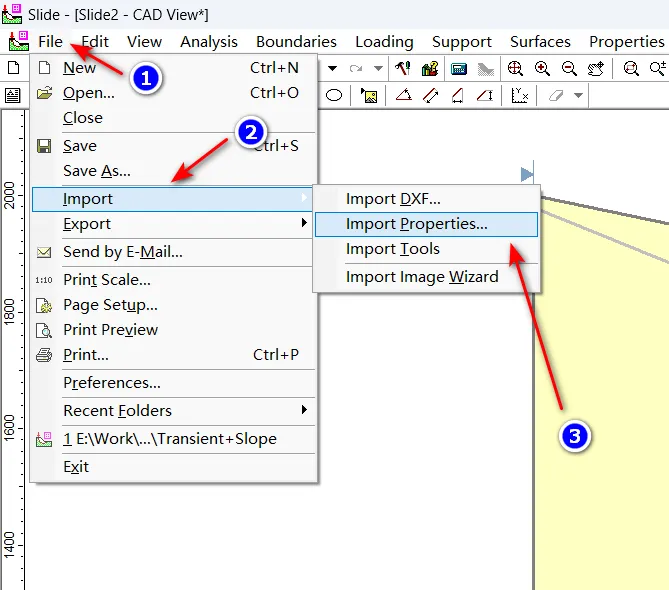 基于Phase有限元法计算边坡稳定性