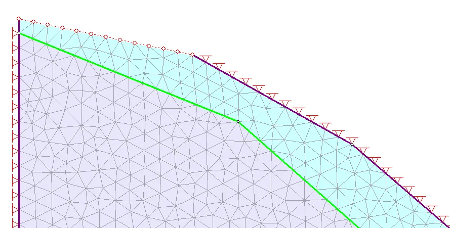 基于Phase有限元法计算边坡稳定性