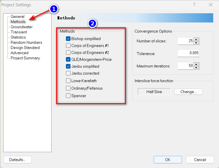 基于slide2极限平衡法计算边坡稳定性