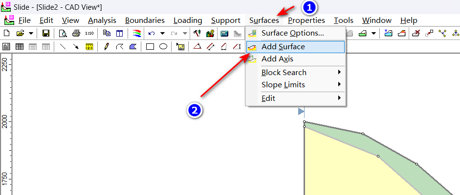 基于slide2极限平衡法计算边坡稳定性
