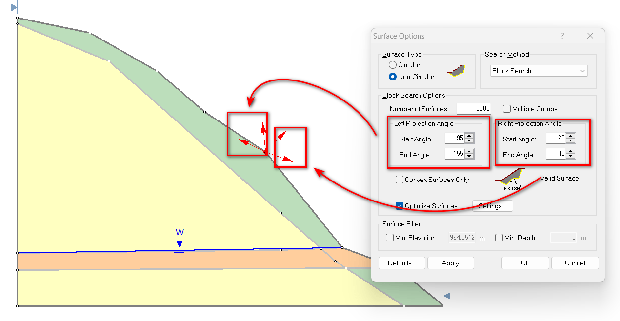 基于slide2极限平衡法计算边坡稳定性