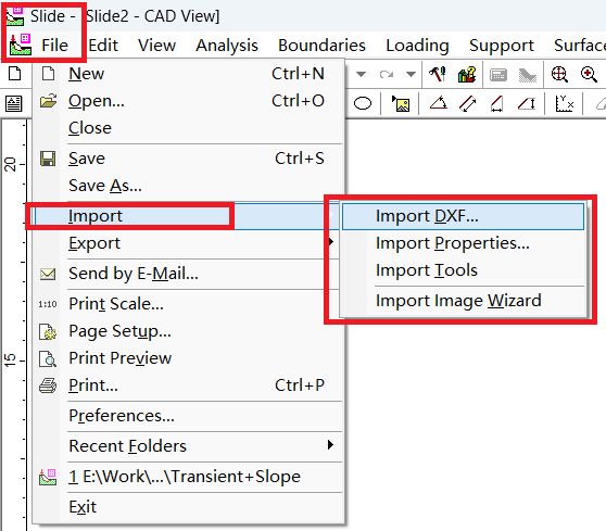 基于slide2极限平衡法计算边坡稳定性
