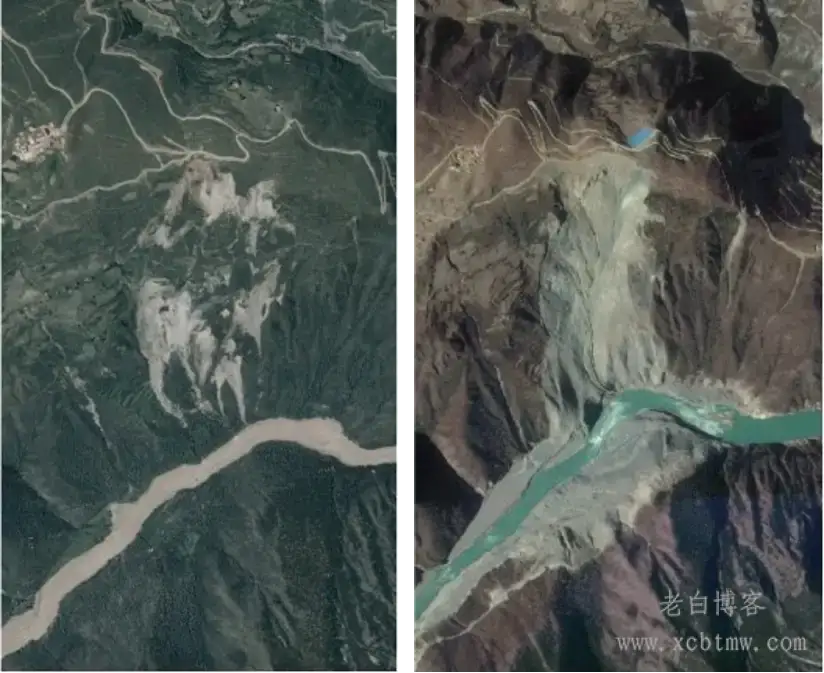 嘉陵江流域成熟滑坡野外勘察记录