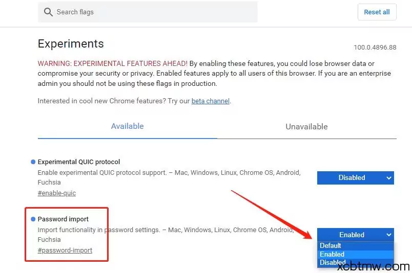 谷歌浏览器批量修改已保存的密码(导入导出教程)