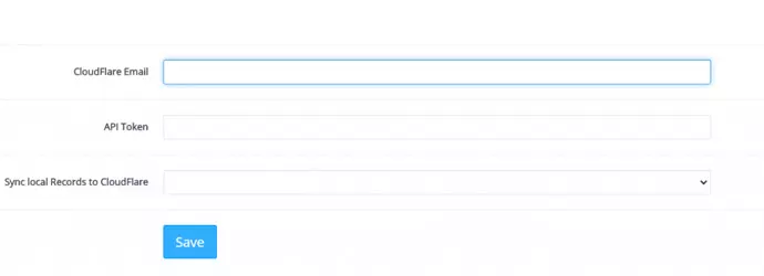 CyberPanel面板同步使用Cloudflare DNS