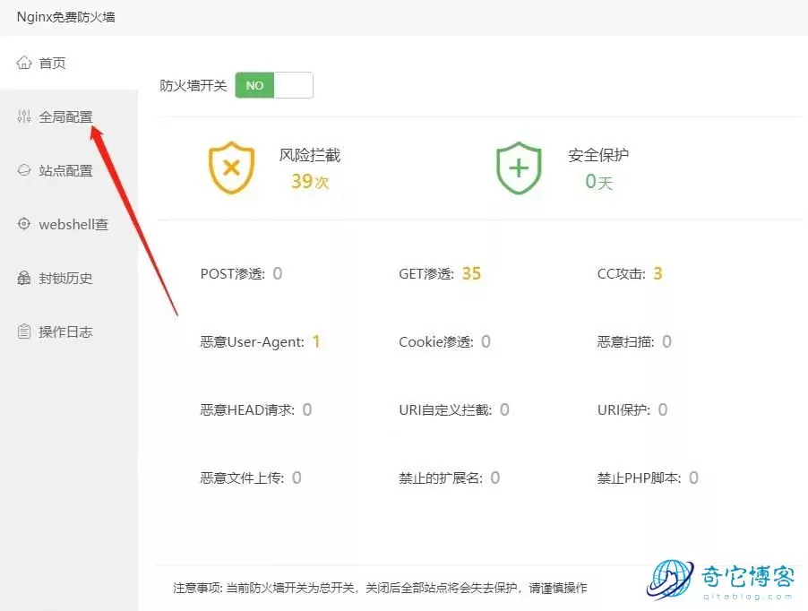 基于宝塔面板nginx配置的WordPress网站防御攻击指南